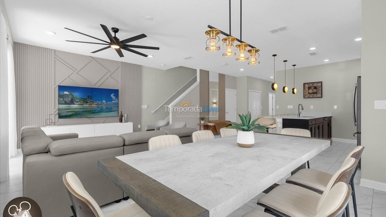 Casa para aluguel de temporada em Orlando (Kissimmee)