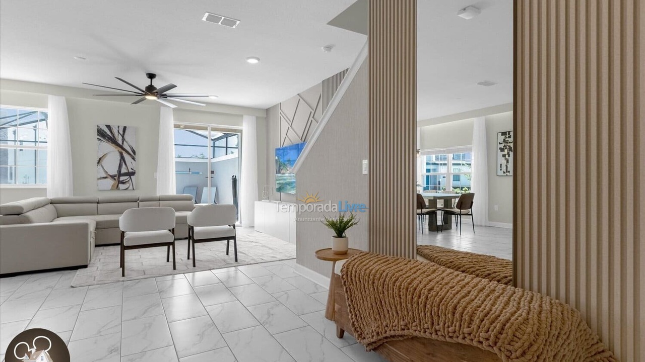 Casa para aluguel de temporada em Orlando (Kissimmee)