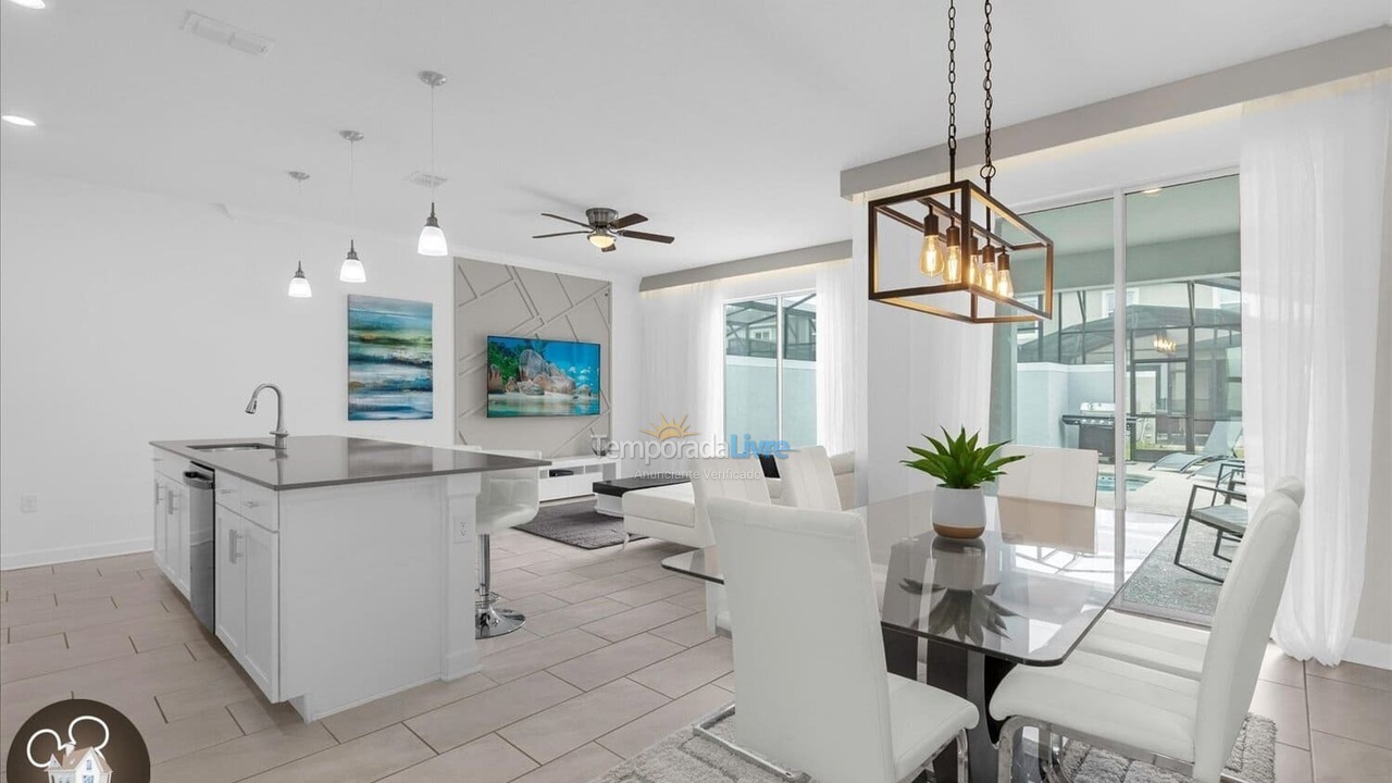 Casa para aluguel de temporada em Orlando (Kissimmee)