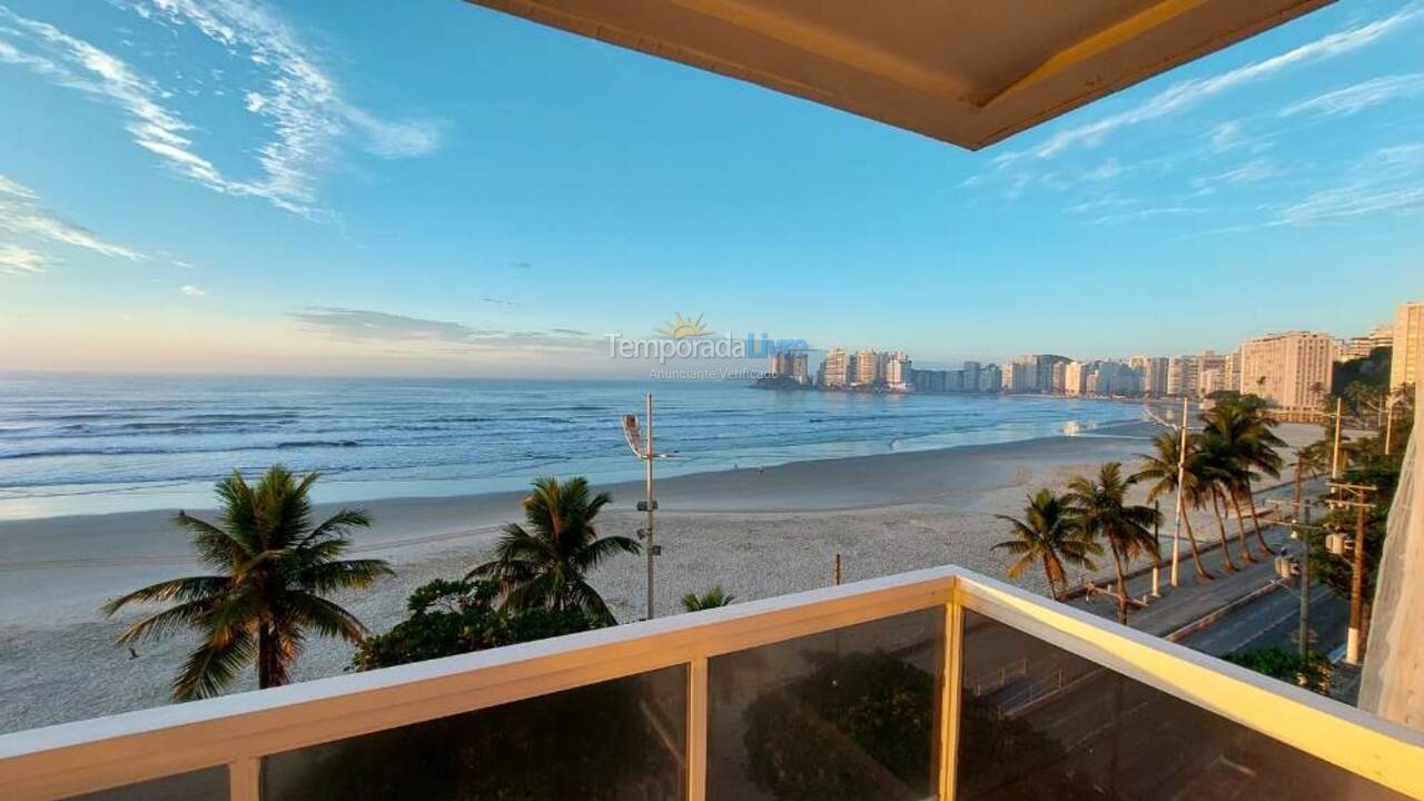 Apartamento para aluguel de temporada em Guarujá (Pitangueiras)
