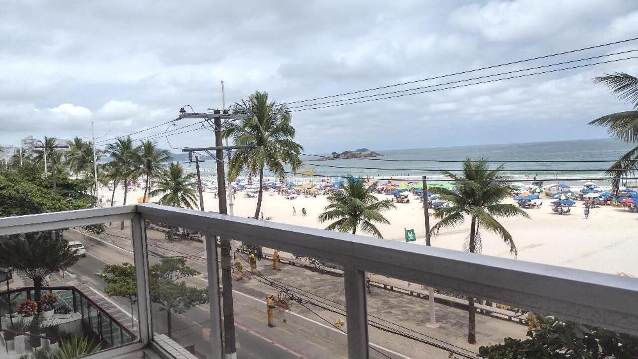 Apartamento para aluguel de temporada em Guarujá (Pitangueiras)