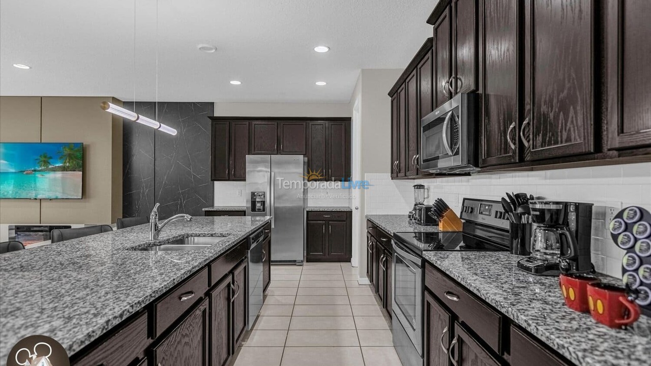 Casa para aluguel de temporada em Orlando (Kissimmee)