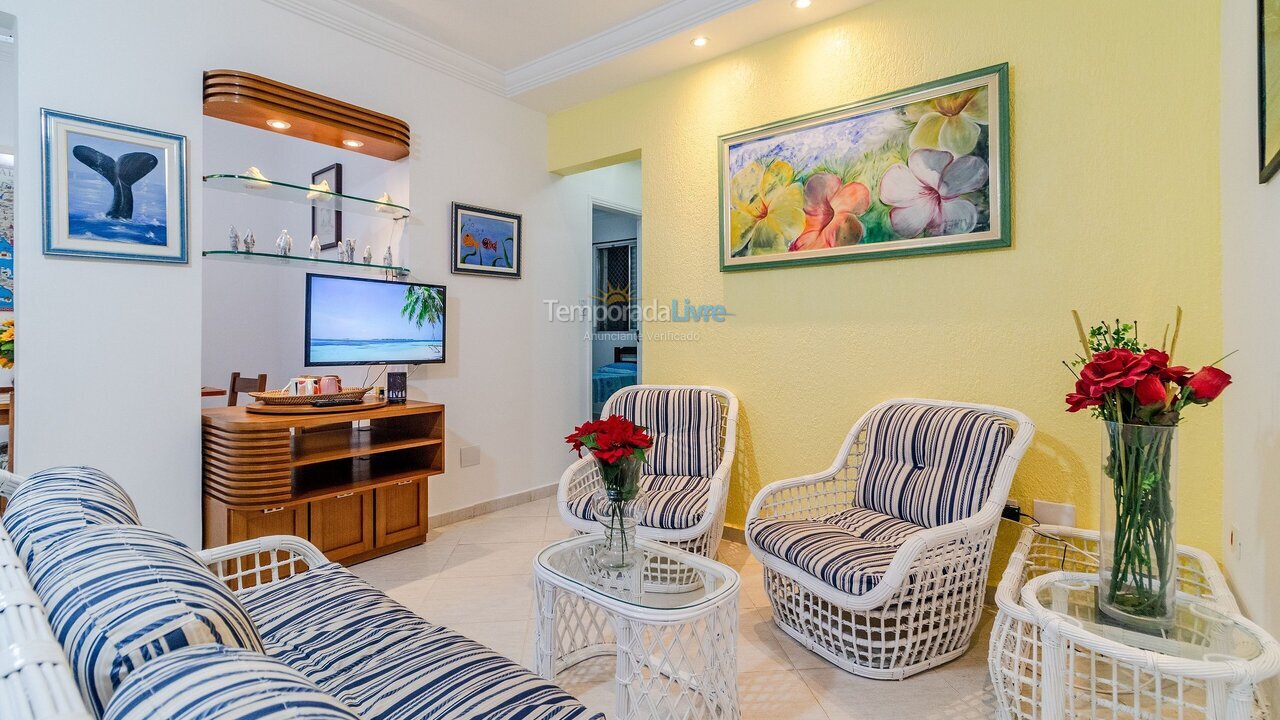 Apartamento para alquiler de vacaciones em Guarujá (Balneário Cidade Atlântica)