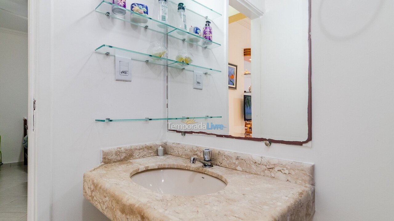 Apartamento para alquiler de vacaciones em Guarujá (Balneário Cidade Atlântica)