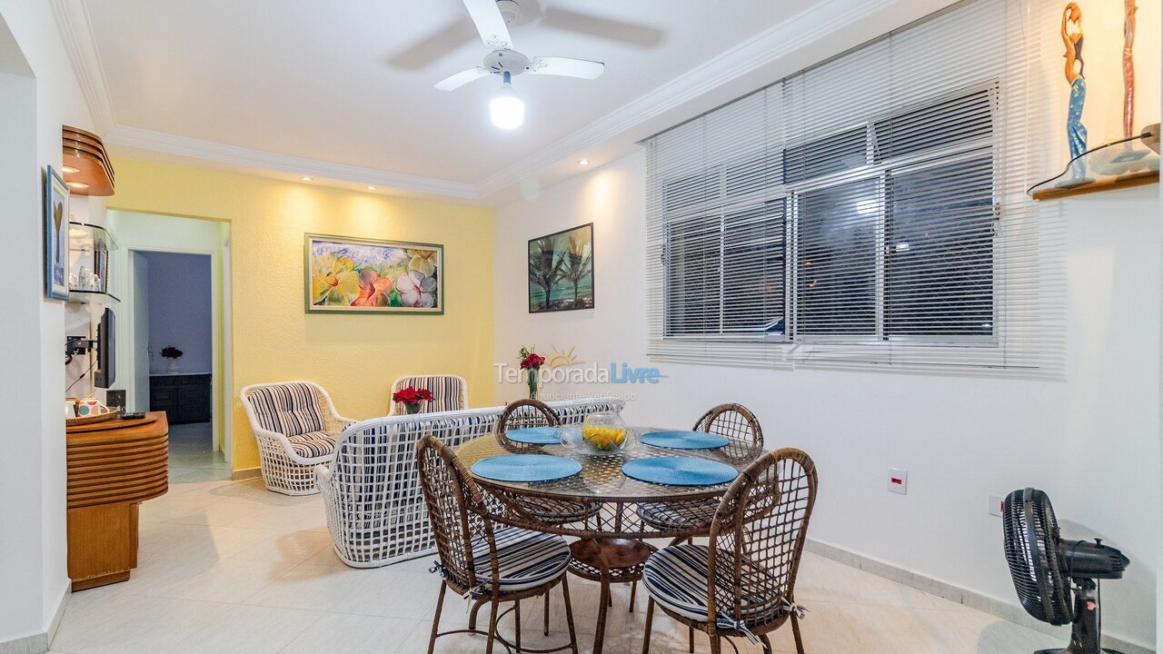 Apartamento para alquiler de vacaciones em Guarujá (Balneário Cidade Atlântica)