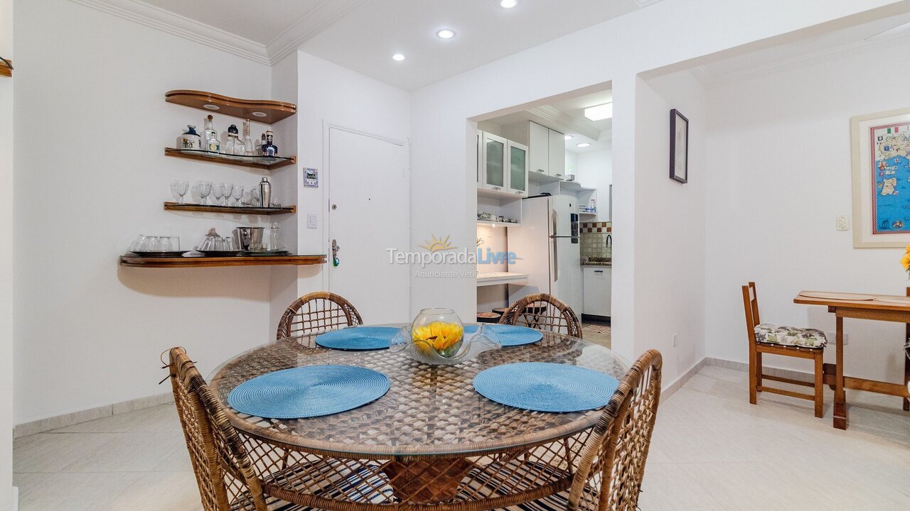 Apartamento para alquiler de vacaciones em Guarujá (Balneário Cidade Atlântica)