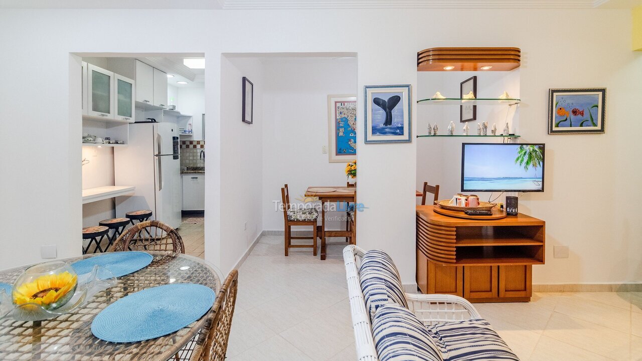 Apartamento para alquiler de vacaciones em Guarujá (Balneário Cidade Atlântica)