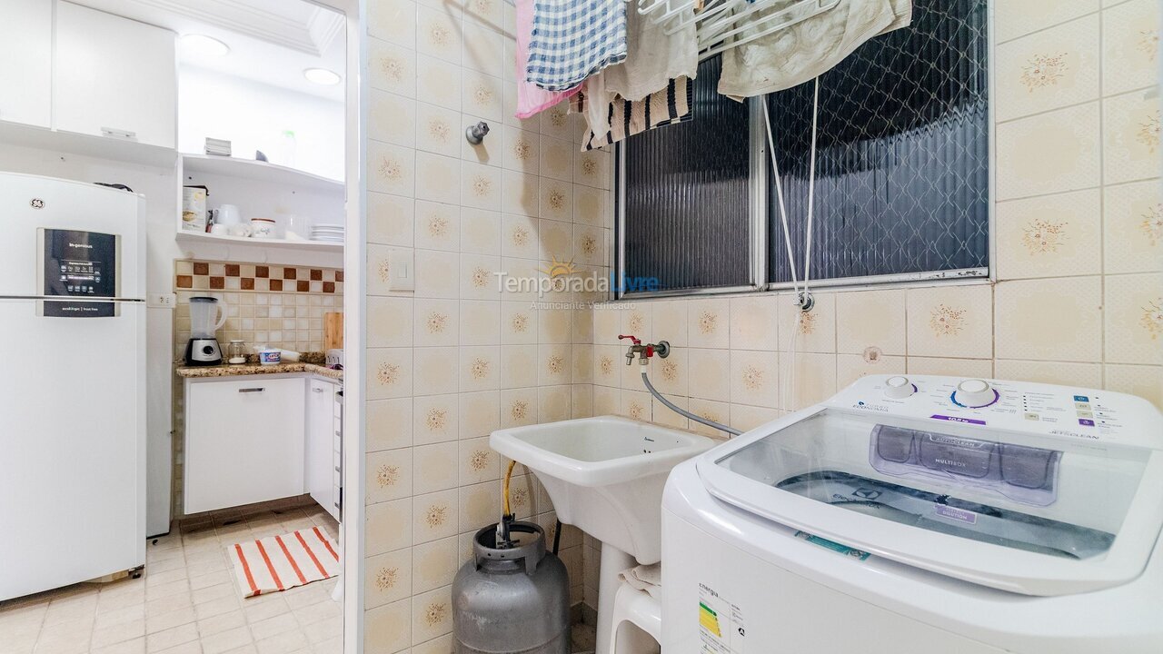 Apartamento para alquiler de vacaciones em Guarujá (Balneário Cidade Atlântica)