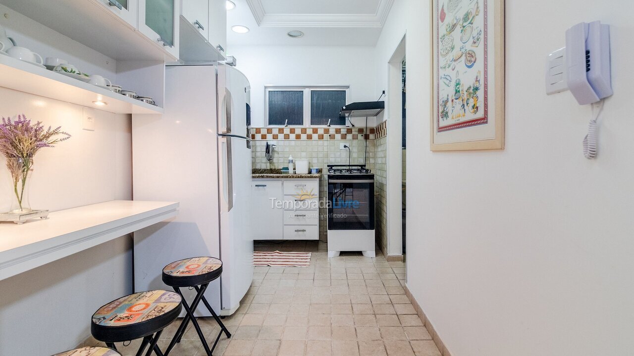 Apartamento para alquiler de vacaciones em Guarujá (Balneário Cidade Atlântica)