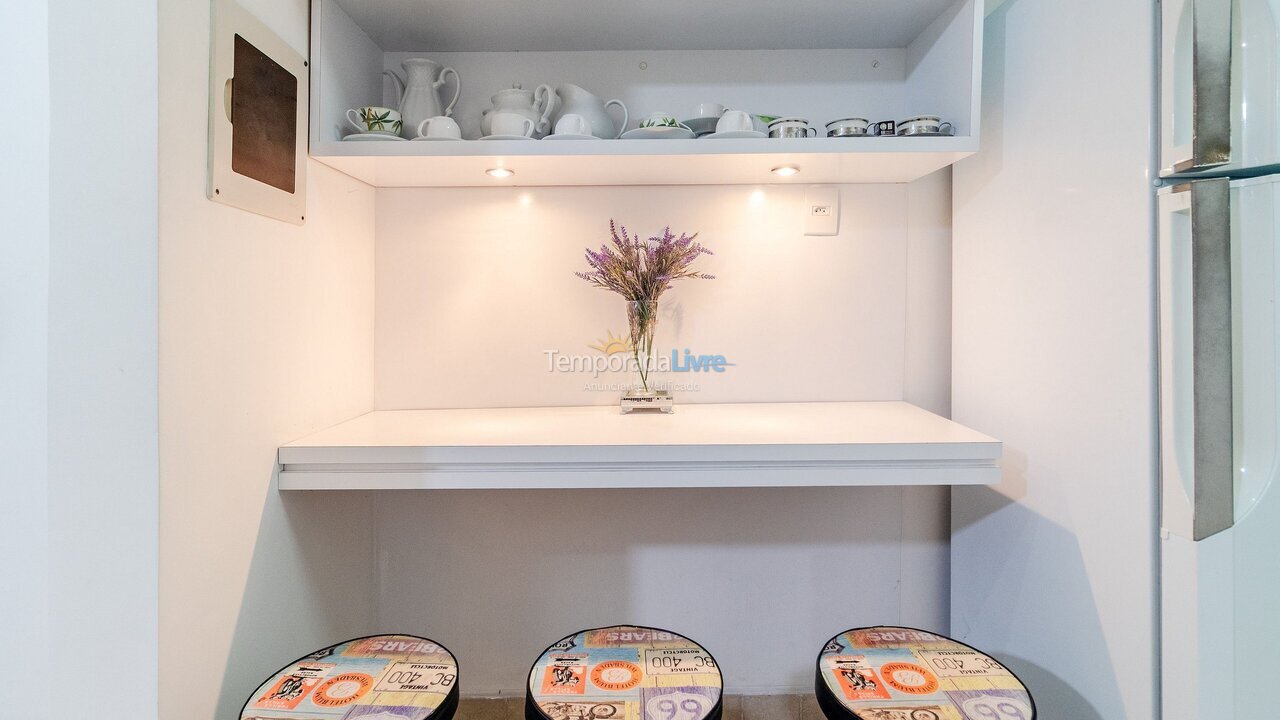 Apartamento para alquiler de vacaciones em Guarujá (Balneário Cidade Atlântica)