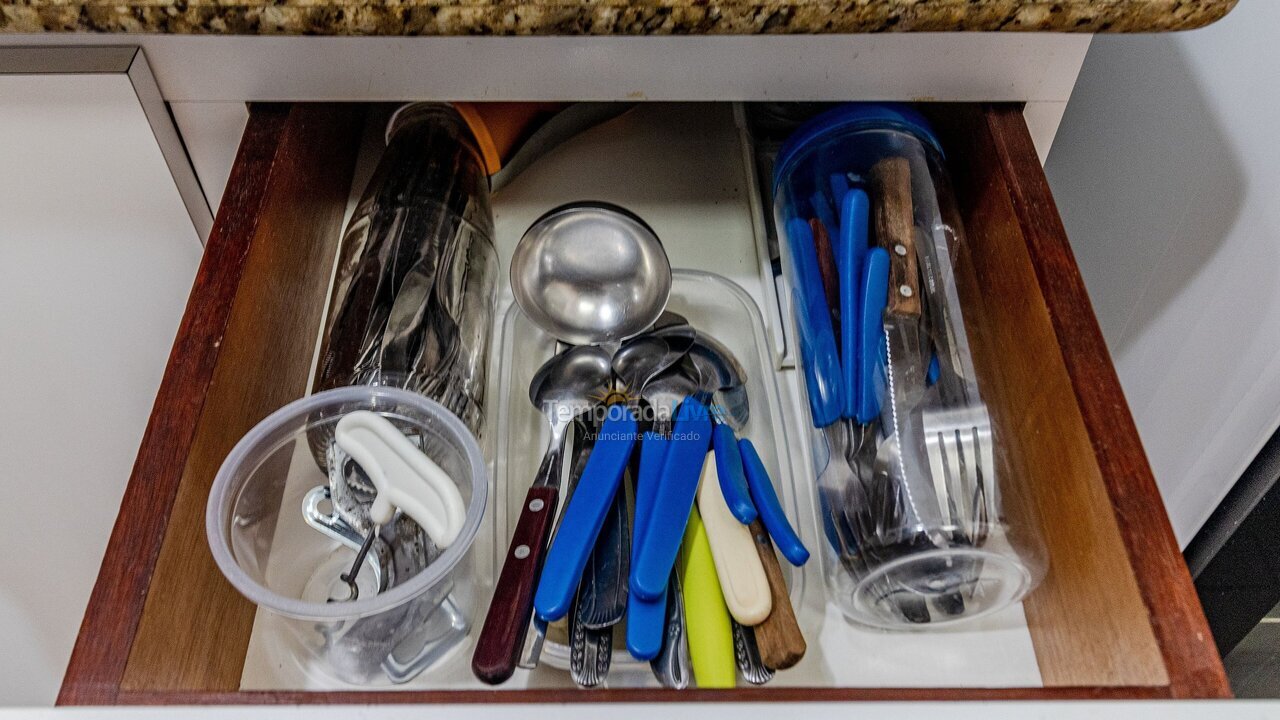 Apartamento para alquiler de vacaciones em Guarujá (Balneário Cidade Atlântica)