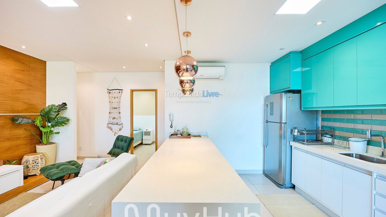 Apartment for vacation rental in Ubatuba (Praia Grande)