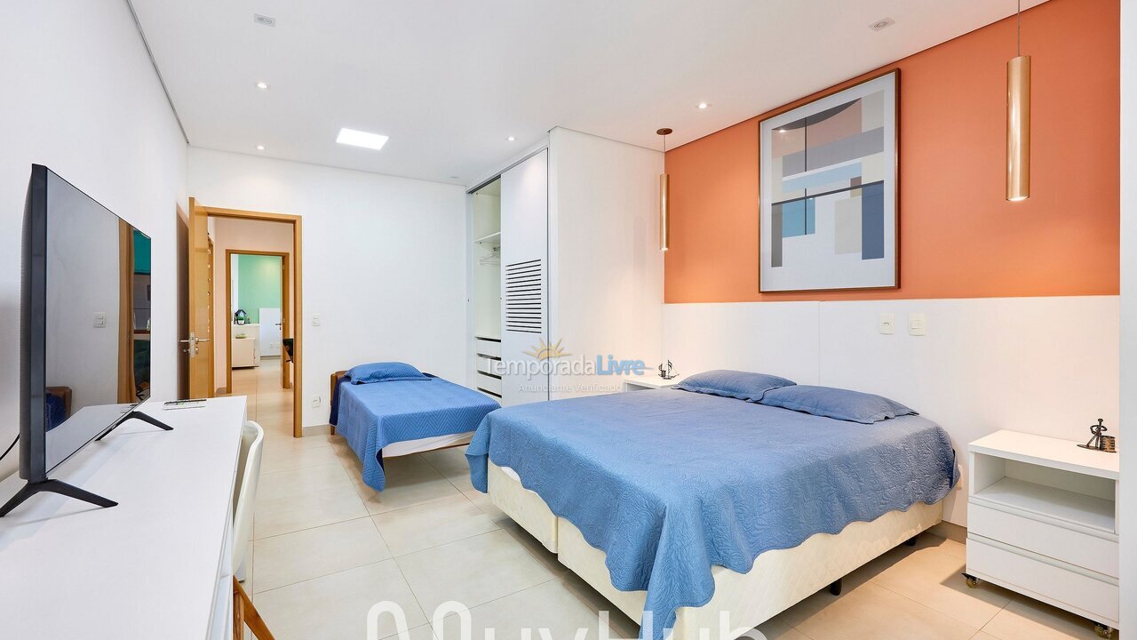 Apartment for vacation rental in Ubatuba (Praia Grande)