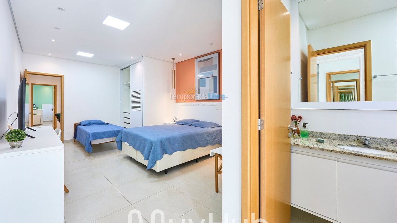 Apartment for vacation rental in Ubatuba (Praia Grande)