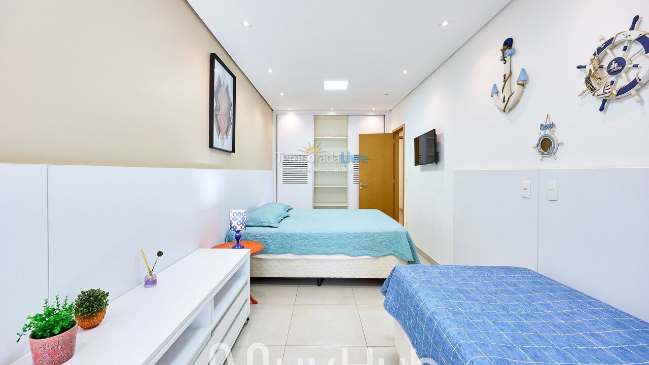 Apartment for vacation rental in Ubatuba (Praia Grande)