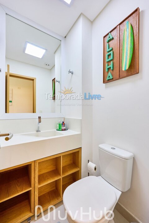 Apartment for vacation rental in Ubatuba (Praia Grande)