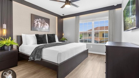 Casa ideal com 4 quartos próximo a Disney