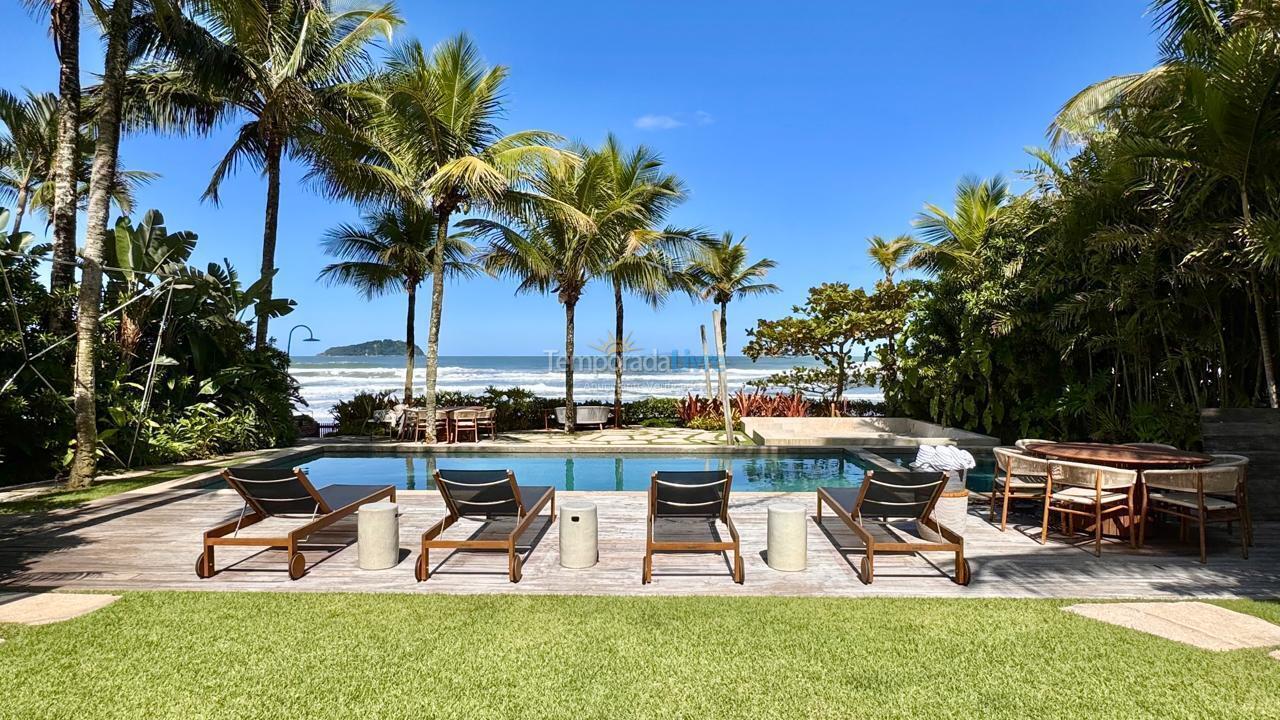 Casa para alquiler de vacaciones em São Sebastião (Praia da Baleia)