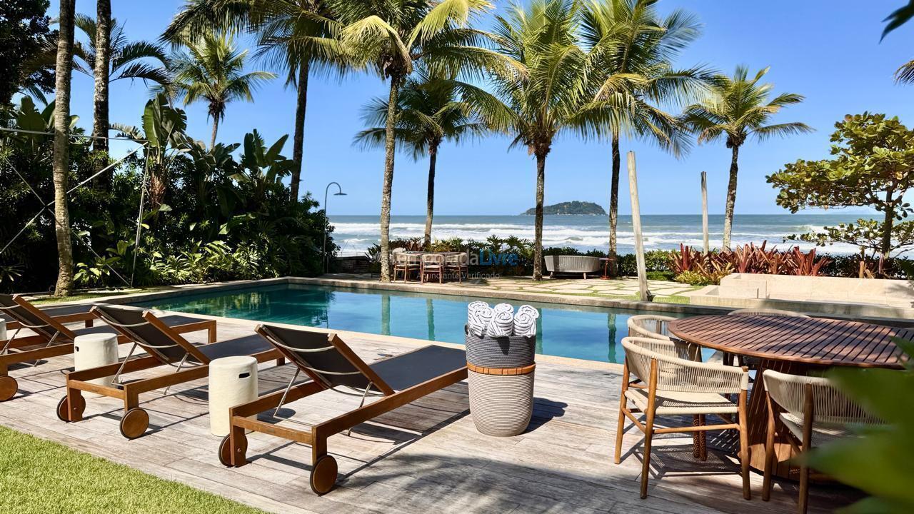 Casa para alquiler de vacaciones em São Sebastião (Praia da Baleia)