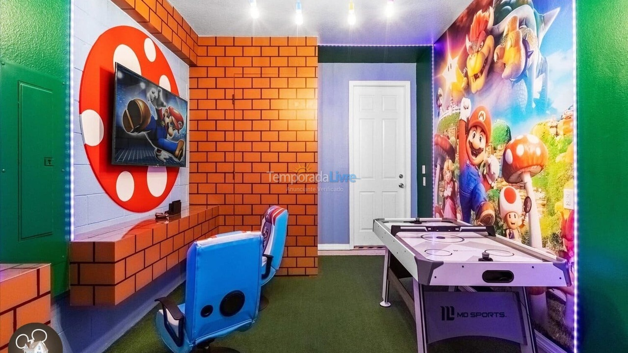 Casa para aluguel de temporada em Orlando (Kissimmee)