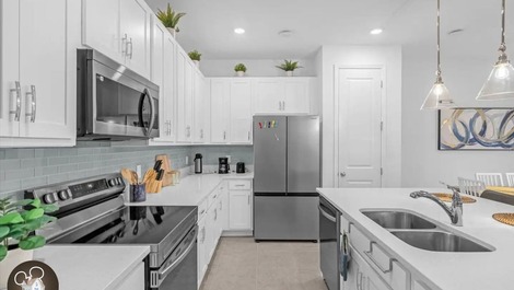 Casa de 3 habitaciones en Kissimmee, muy cerca de Disney.