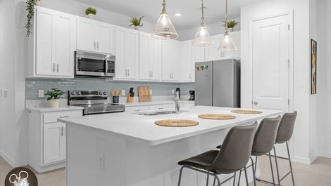 Casa de 3 habitaciones en Kissimmee, muy cerca de Disney.