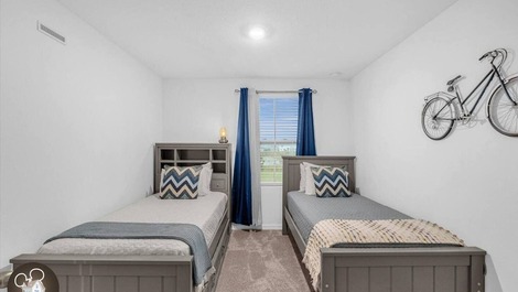 Casa de 3 habitaciones en Kissimmee, muy cerca de Disney.