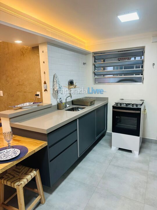 Apartamento para aluguel de temporada em Ubatuba (Praia do Tenório)