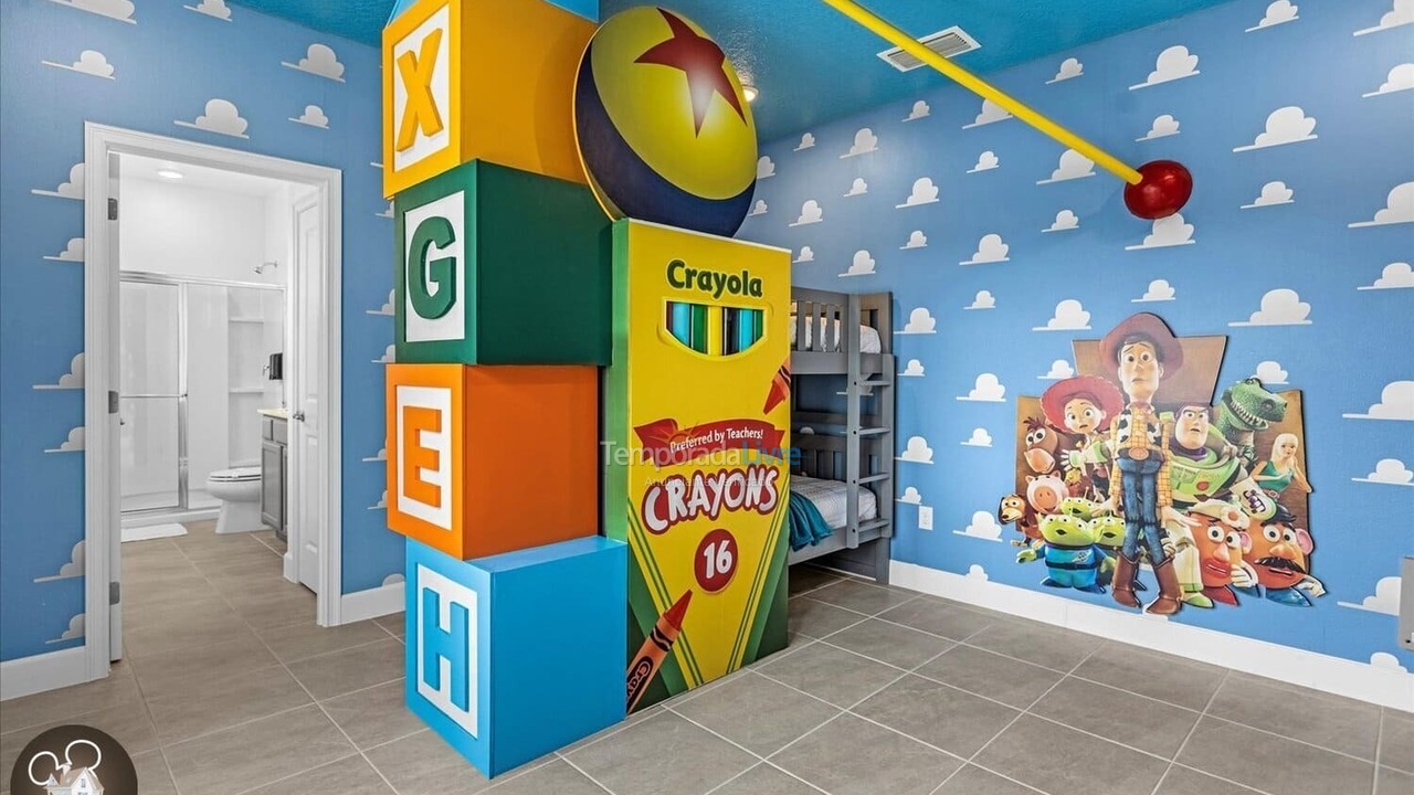 Casa para aluguel de temporada em Orlando (Kissimmee)