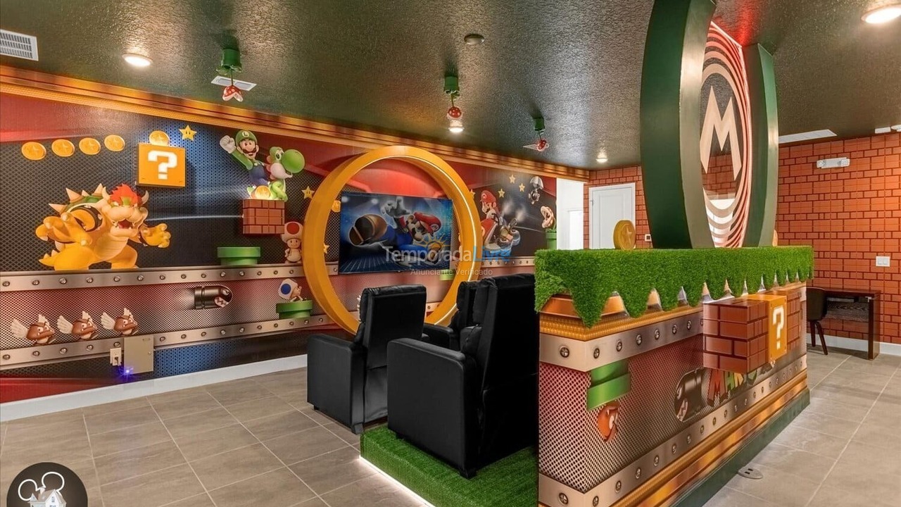 Casa para aluguel de temporada em Orlando (Kissimmee)