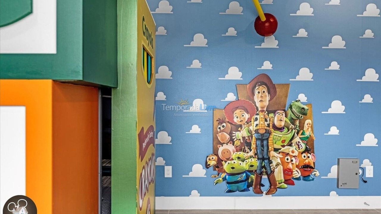 Casa para aluguel de temporada em Orlando (Kissimmee)