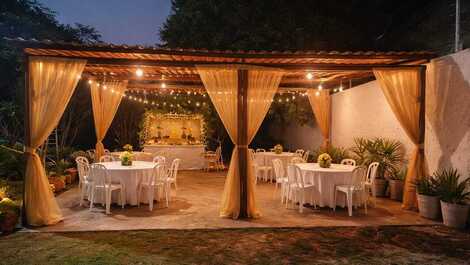 Chácara Gordon e Barreto com espaço verde amplo