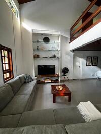 Casa solar - sala e mezanino