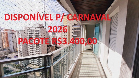 Apartamento para alugar em Guarujá - Pitangueiras
