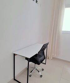 Apartamento com piscina e churrasqueira
