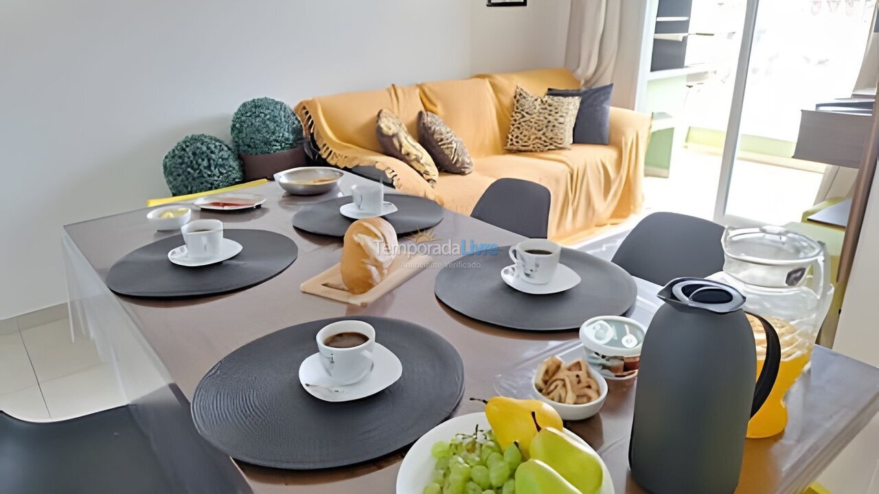 Apartamento para aluguel de temporada em Caraguatatuba (Martim de Sá)