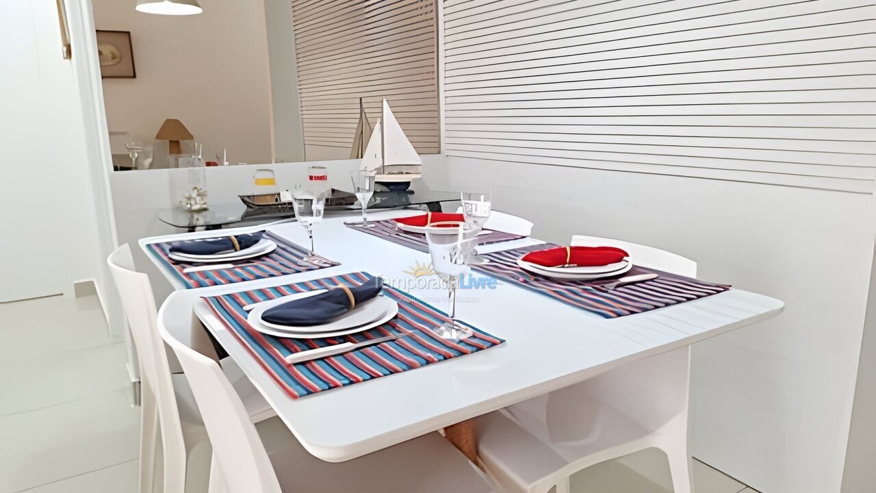 Apartamento para aluguel de temporada em Caraguatatuba (Aruan)