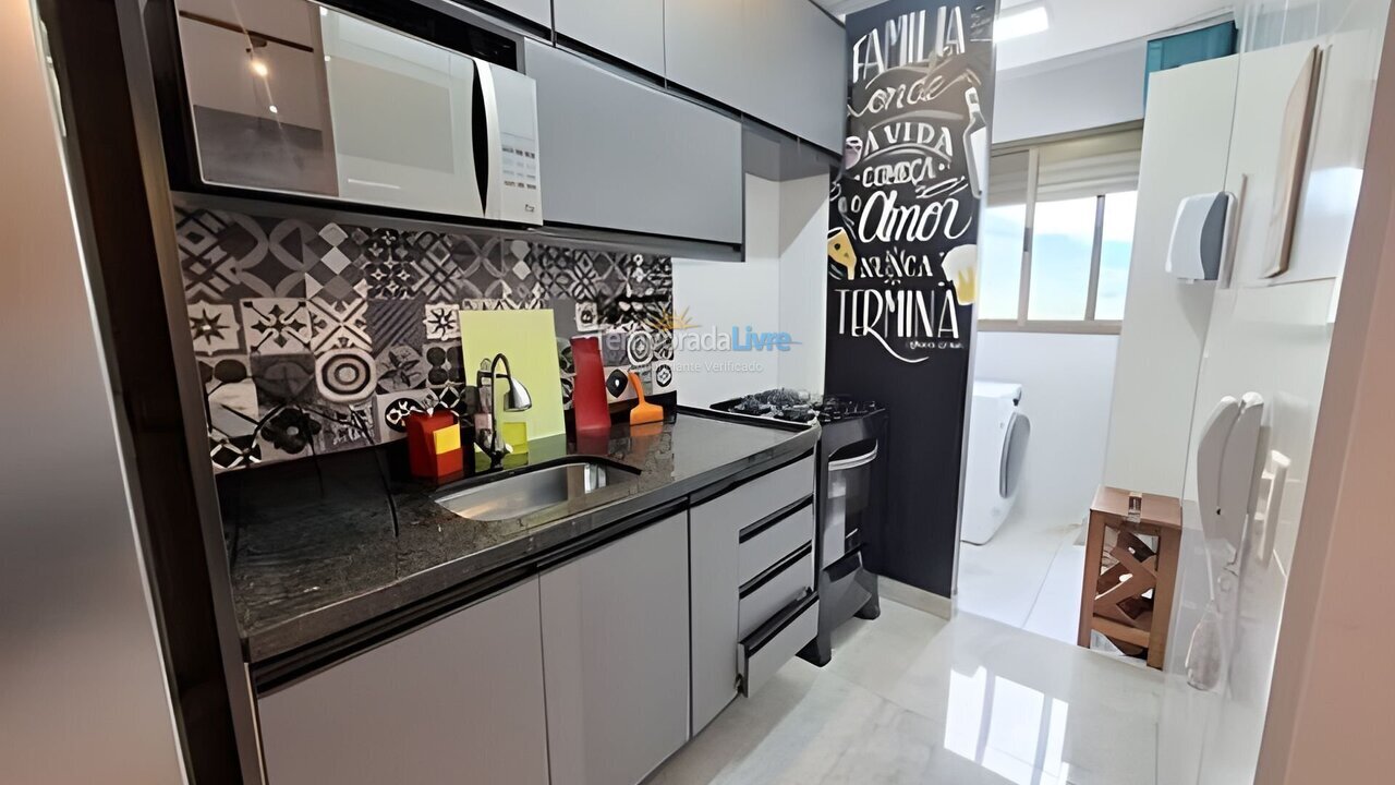 Apartamento para aluguel de temporada em Caraguatatuba (Martim de Sá)