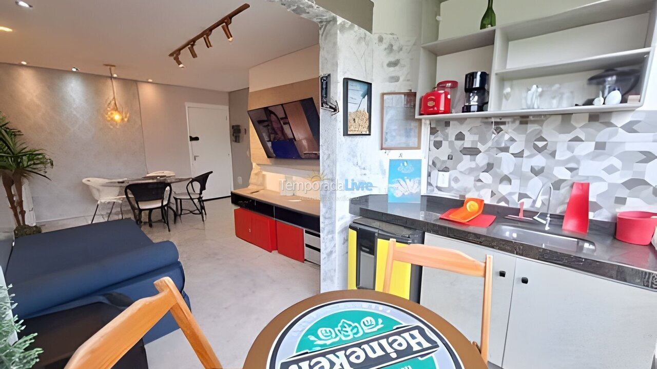 Apartamento para aluguel de temporada em Caraguatatuba (Martim de Sá)