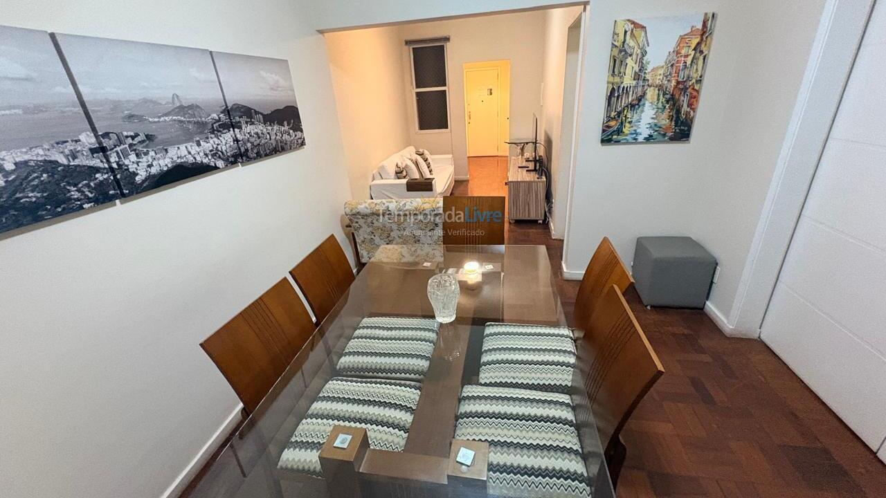 Apartamento para aluguel de temporada em Rio de Janeiro (Copacabana)