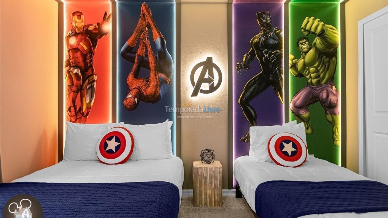 Casa para aluguel de temporada em Orlando (Kissimmee)