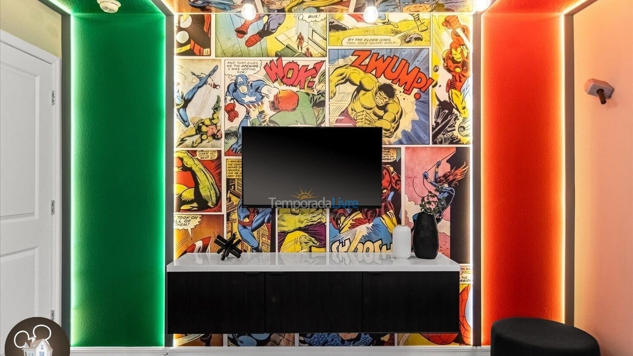 Casa para aluguel de temporada em Orlando (Kissimmee)