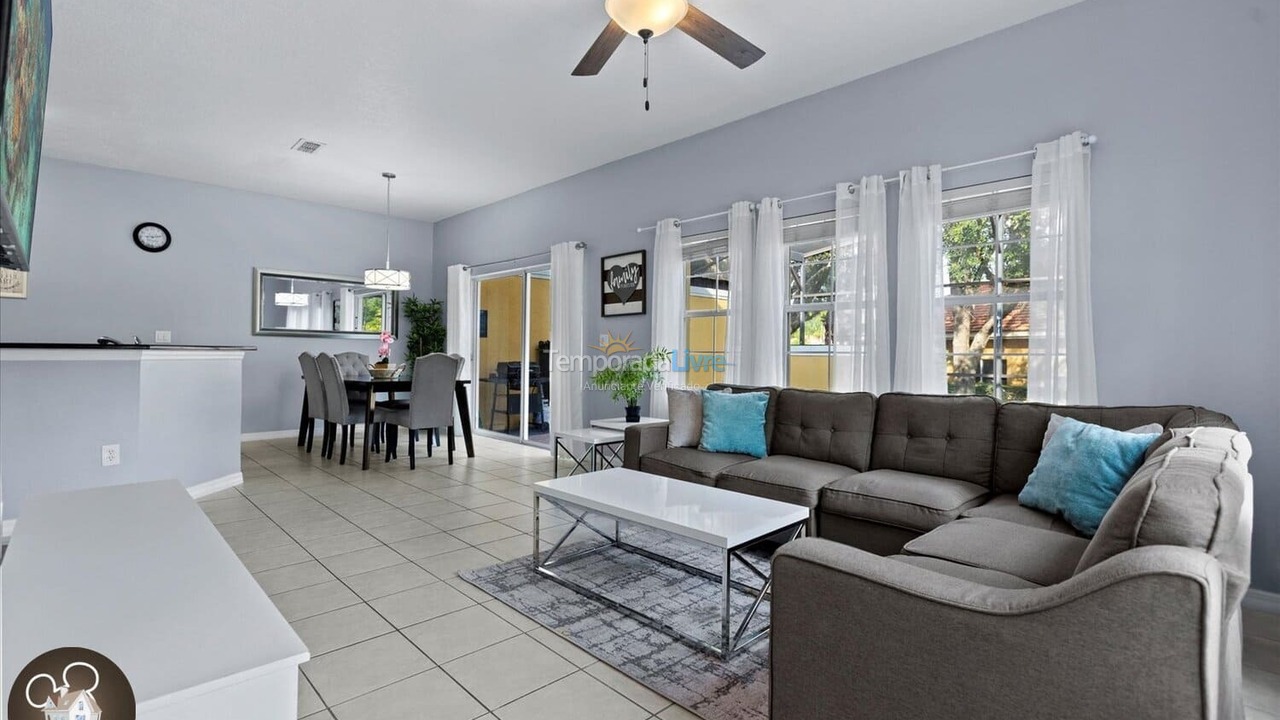 Casa para aluguel de temporada em Orlando (Kissimmee)