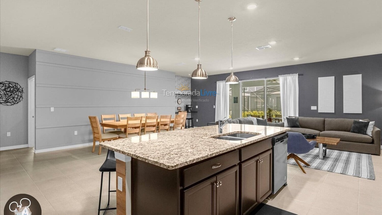 Casa para aluguel de temporada em Orlando (Davenport)