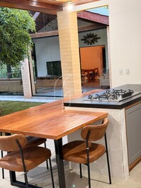 Sítio em São Roque das Maravilhas, fogo de chão em Alfredo Chaves ES