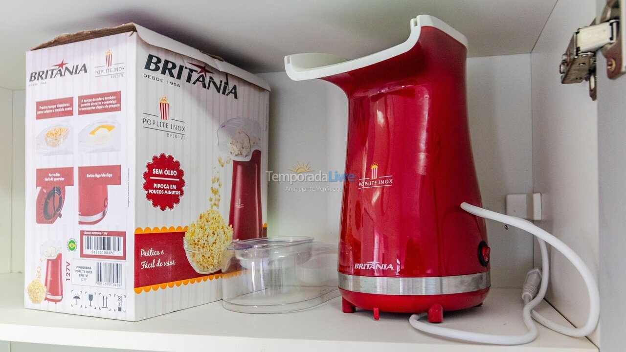 Apartamento para alquiler de vacaciones em Guarujá (Lot Joao Batista)