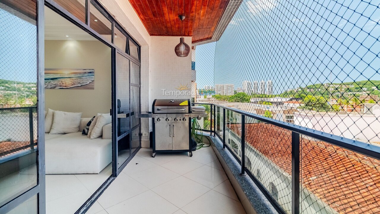 Apartamento para alquiler de vacaciones em Guarujá (Lot Joao Batista)
