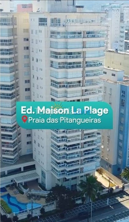 Apartment for vacation rental in Guarujá (Pitangueiras)