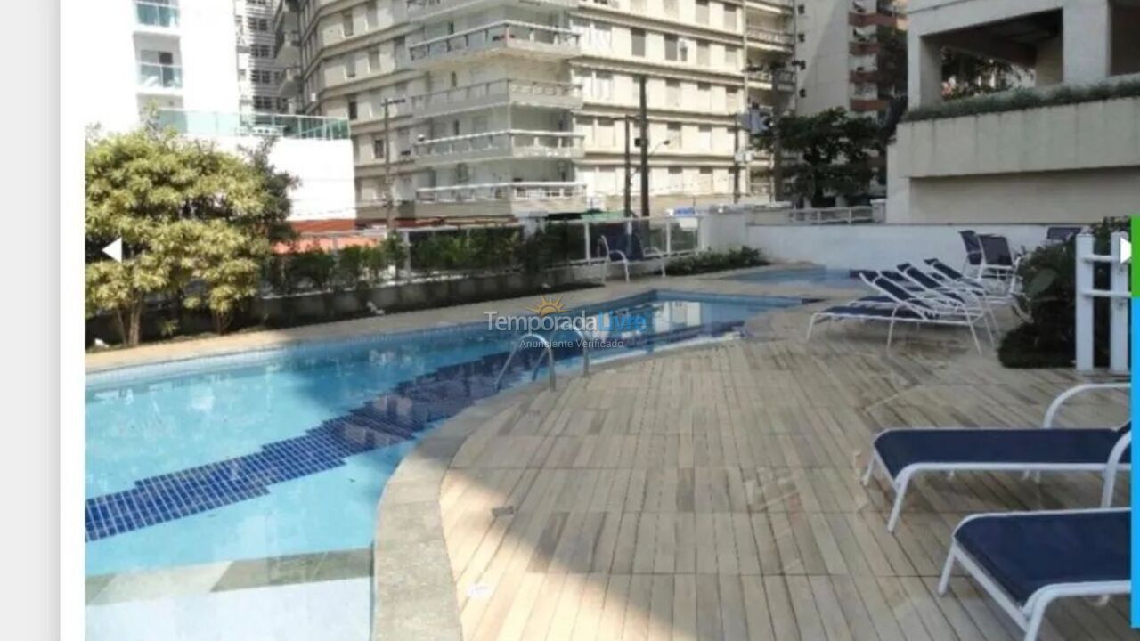 Apartment for vacation rental in Guarujá (Pitangueiras)