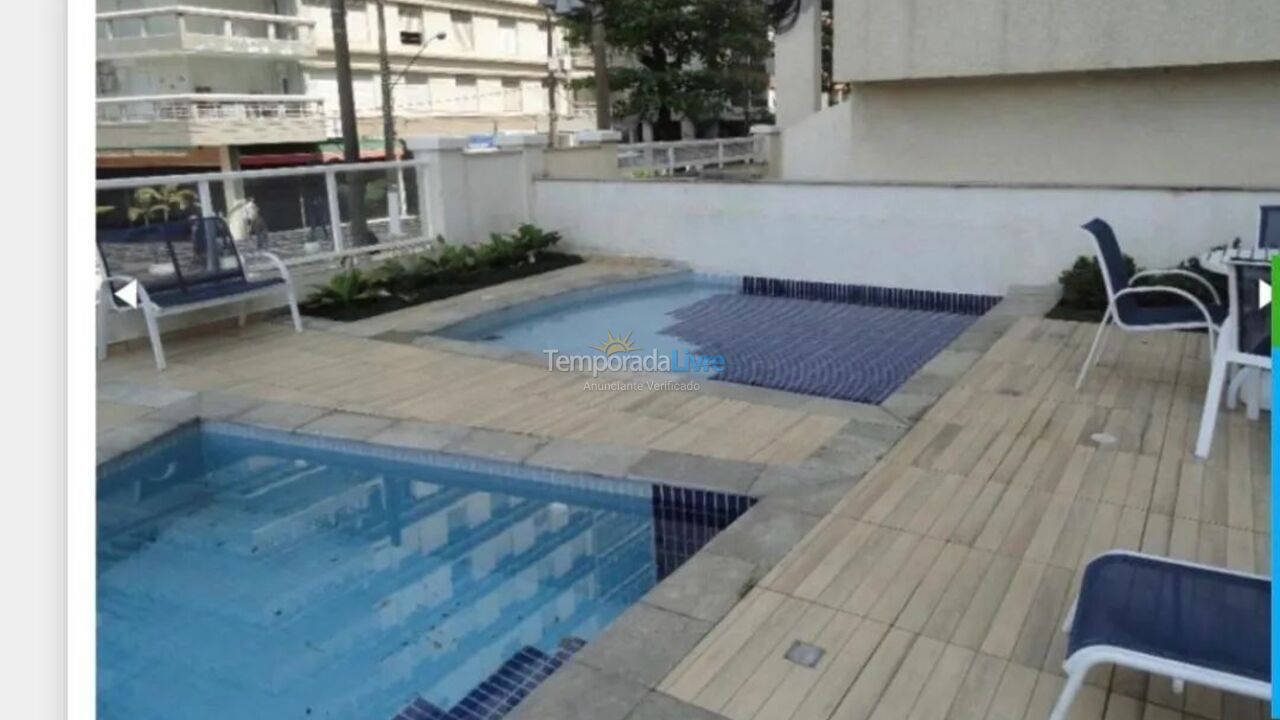 Apartment for vacation rental in Guarujá (Pitangueiras)